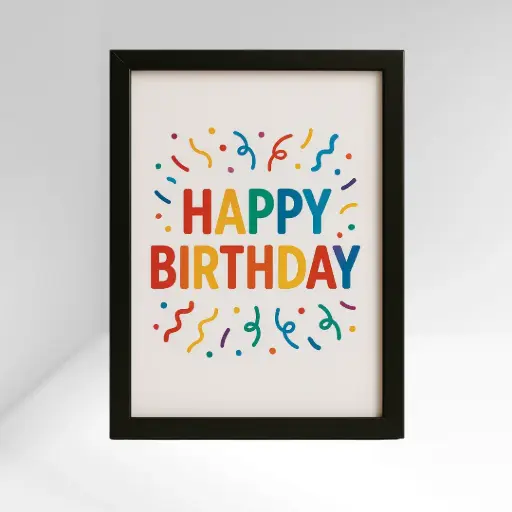 Personalized A4 Collage Frame – Custom Photo Gift for Loved Ones